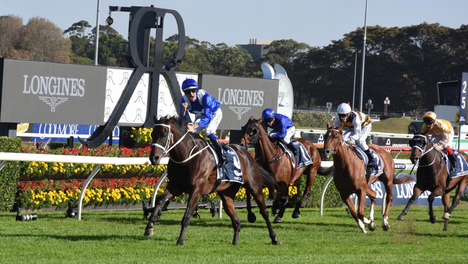 Winx captures her 25th straight win in the Queen Elizabeth Stakes at Royal Randwick in Australia.